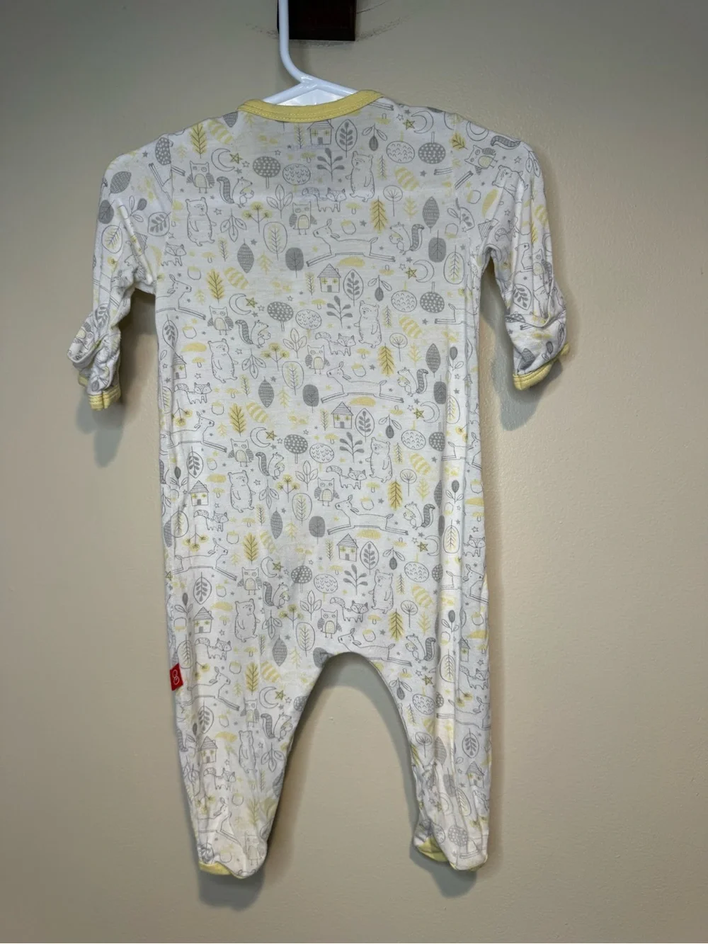 Magnetic Me Into the Woods Print Footie